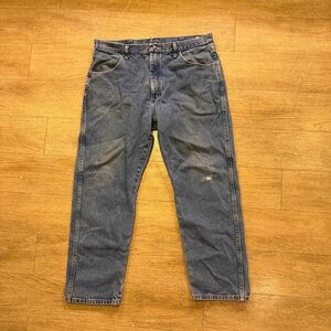 Men's Straight Fit Denim Jeans 38x29